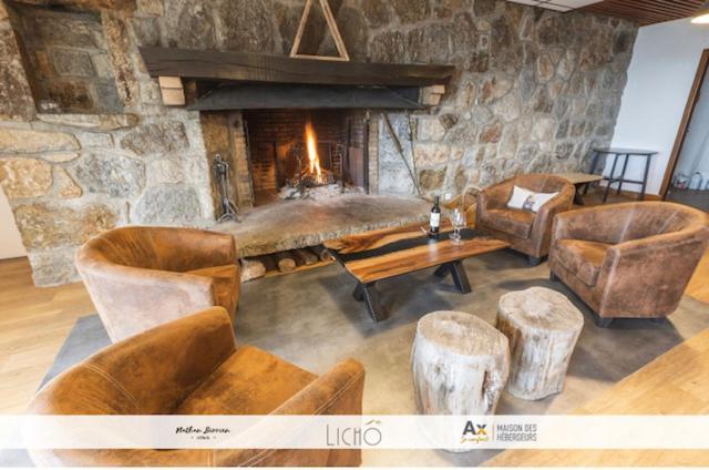 Chalet Ax 3 Domaines Villa Ax-les-Thermes Exteriör bild